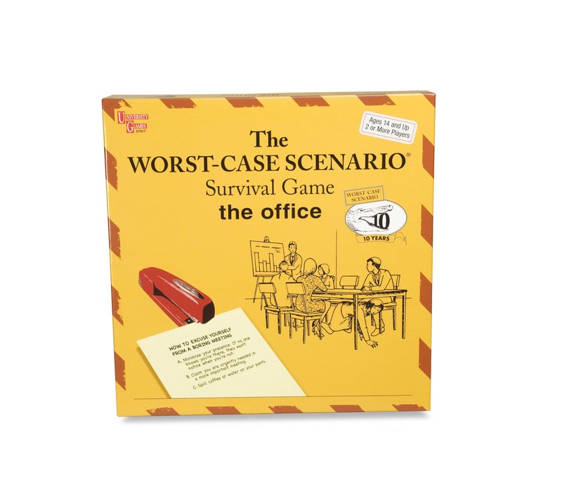 University Games Worst Case Scenario Office Board Worst Case Scenario Game - Image 1